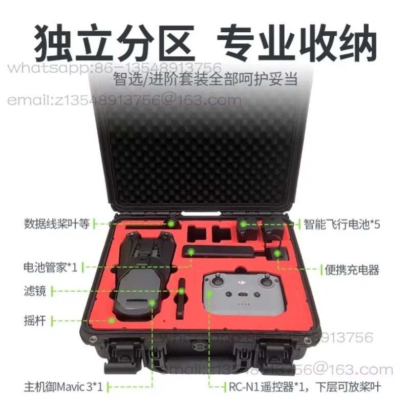 Hard Case for DJI Mini 4 Pro M - Dji Drone Air 3 recension och pris