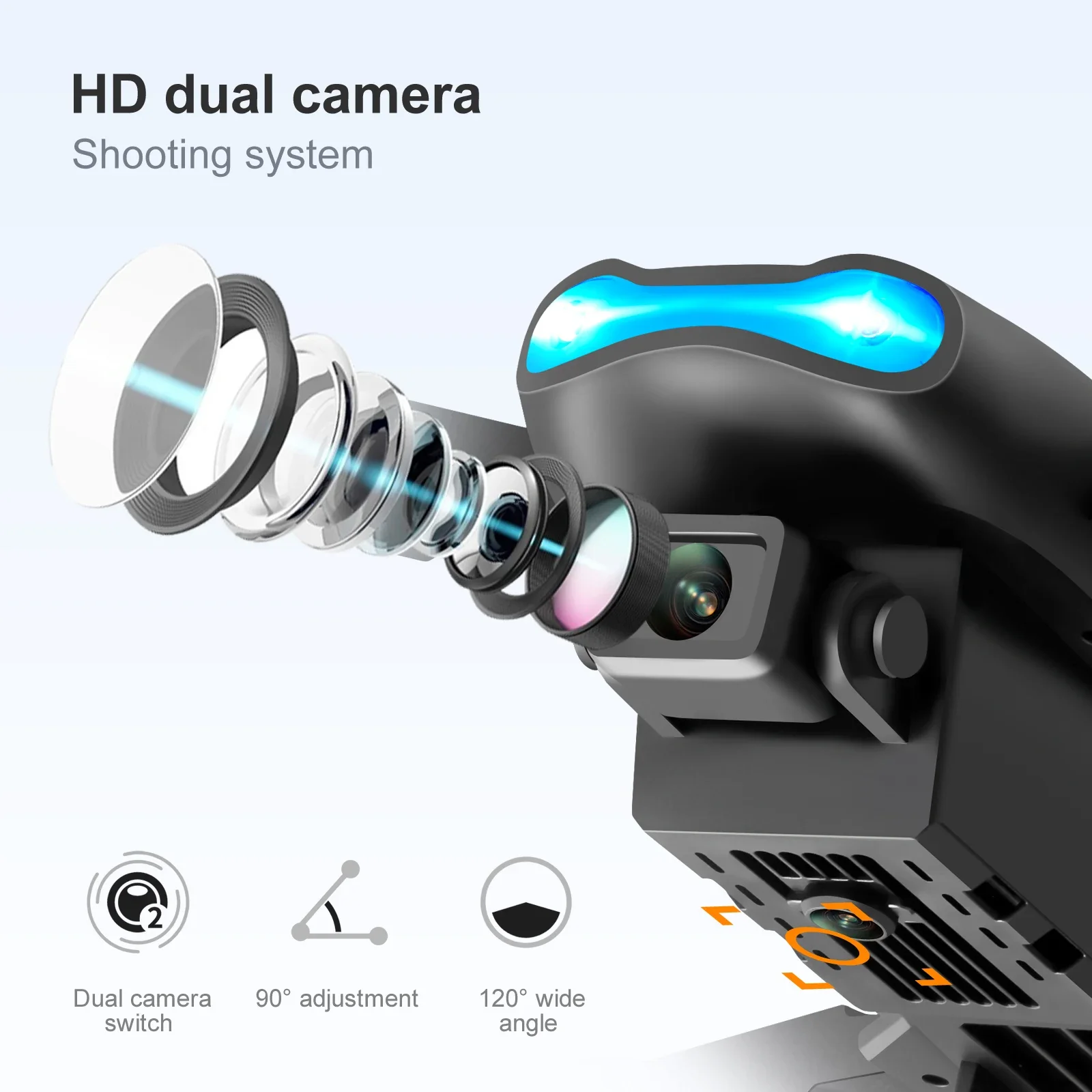 K3 E99PRO Drone with Dual HD C - Drone Camera Hd recension och pris