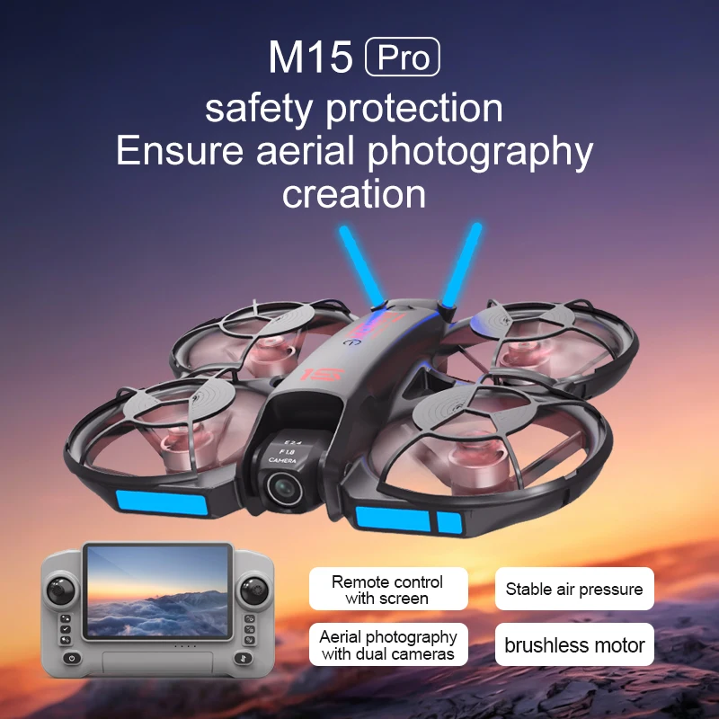 2026 New M15 FPV Drone with Sc - Drone Camera Hd recension och pris