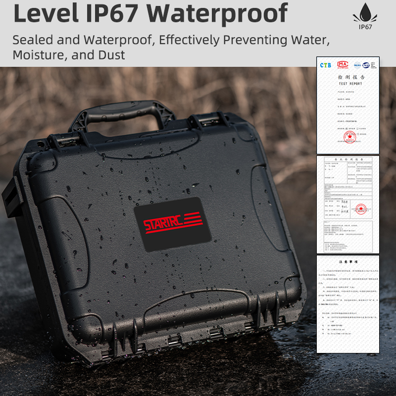 STARTRC 2 Layers Portable Trav - Drone Camera Case recension och pris