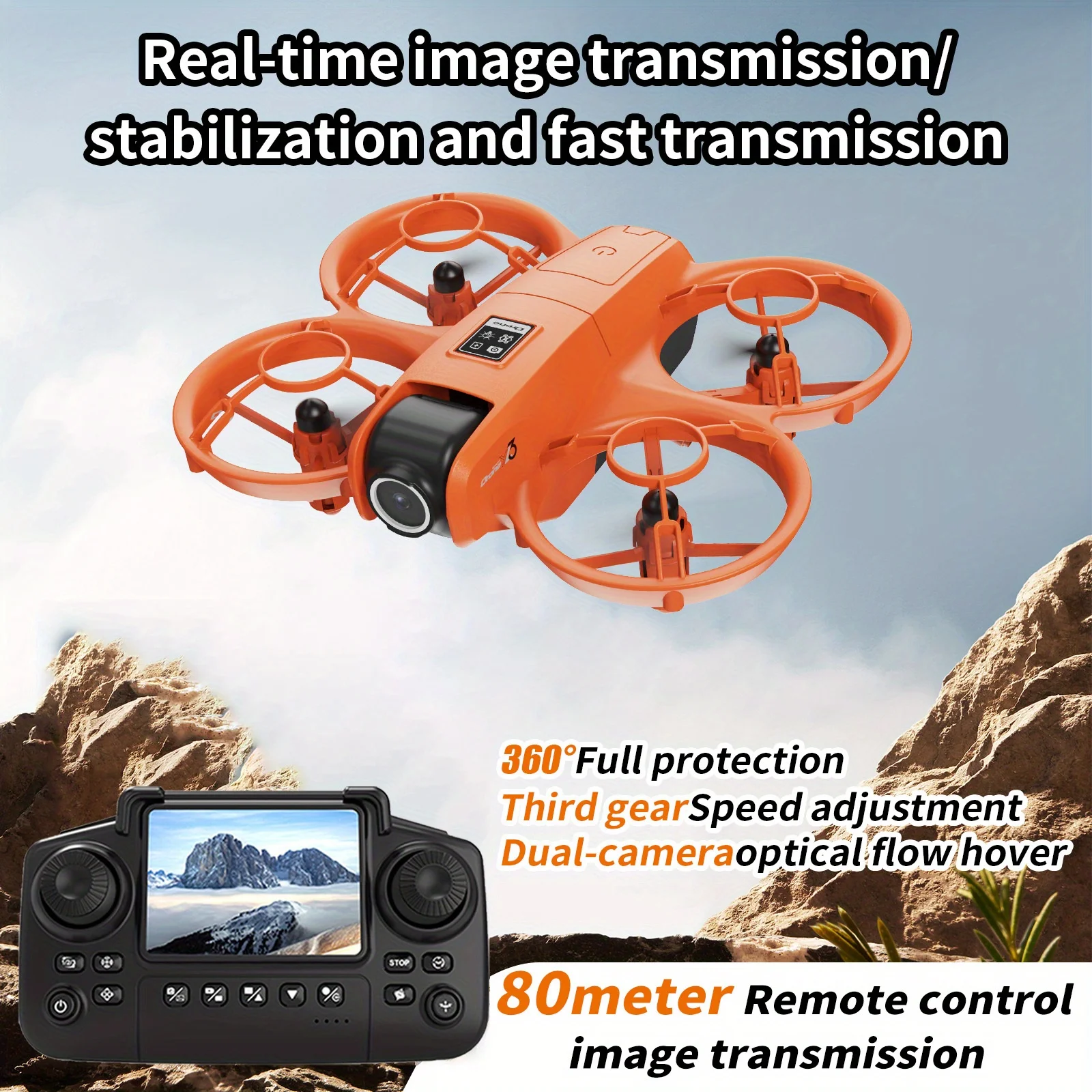 YL3 Foldable Travel Drone, HD  - Drone Camera Hd recension och pris