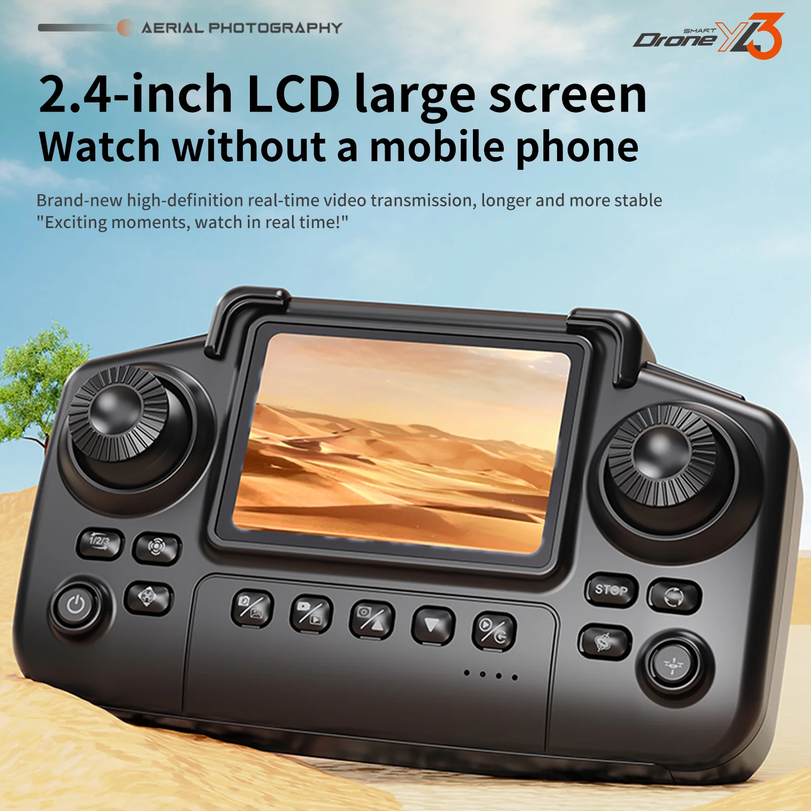 YL3 Foldable Travel Drone, HD  - Drone Camera Hd recension och pris