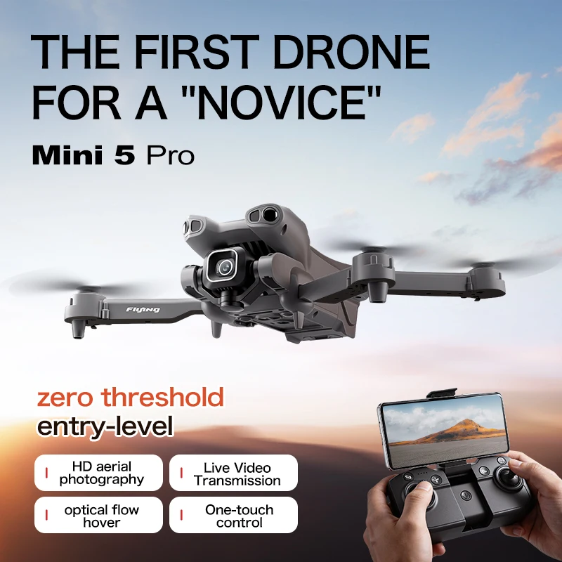 Lenovo MIni 5 Pro Drone 8K Aer - Drone Camera Professional recension och pris